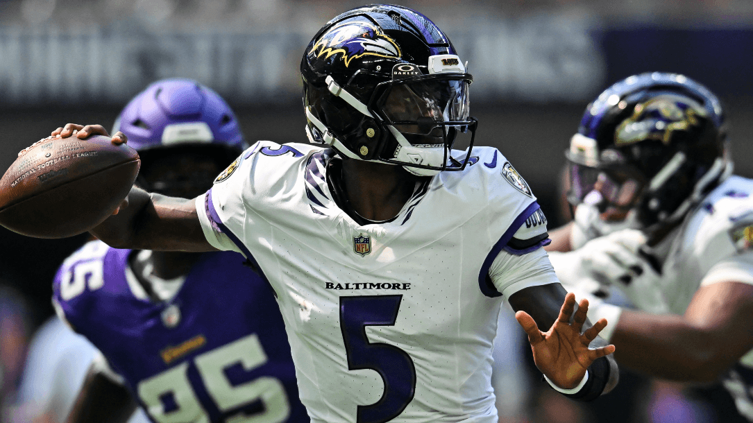 Baltimore Ravens quarterback Tyler Huntley NFL