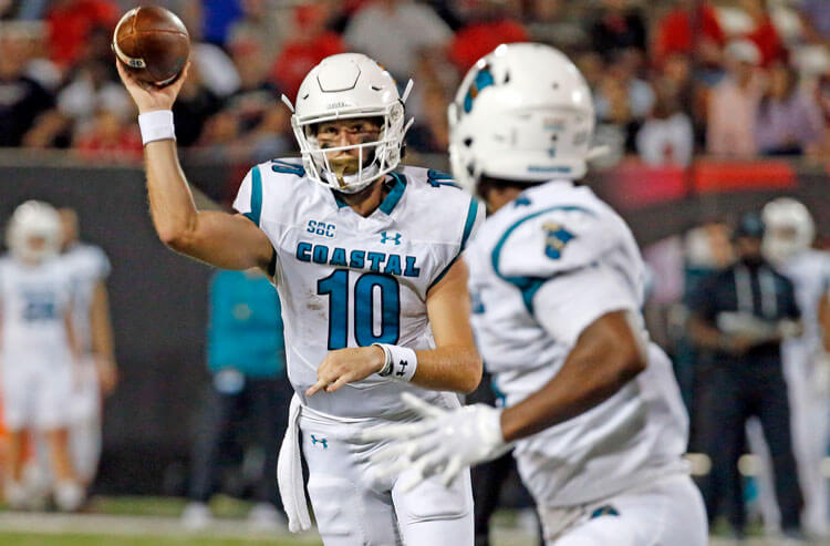 Coastal Carolina vs. Georgia State: Promo codes, odds, spread, and over/ under - September 21