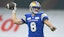Zach Collaros Winnipeg Blue Bombers CFL