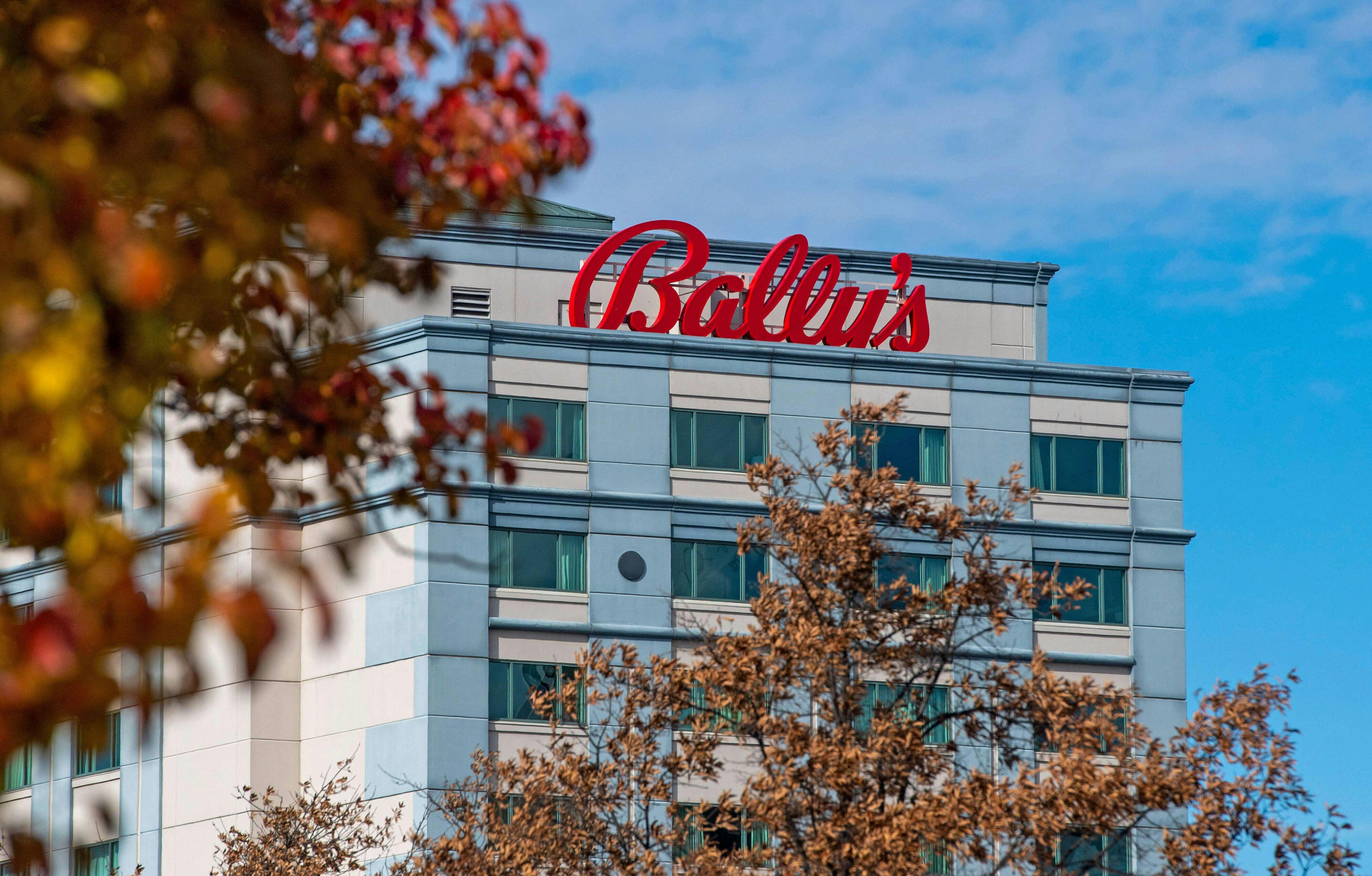 Bally's logo on a building