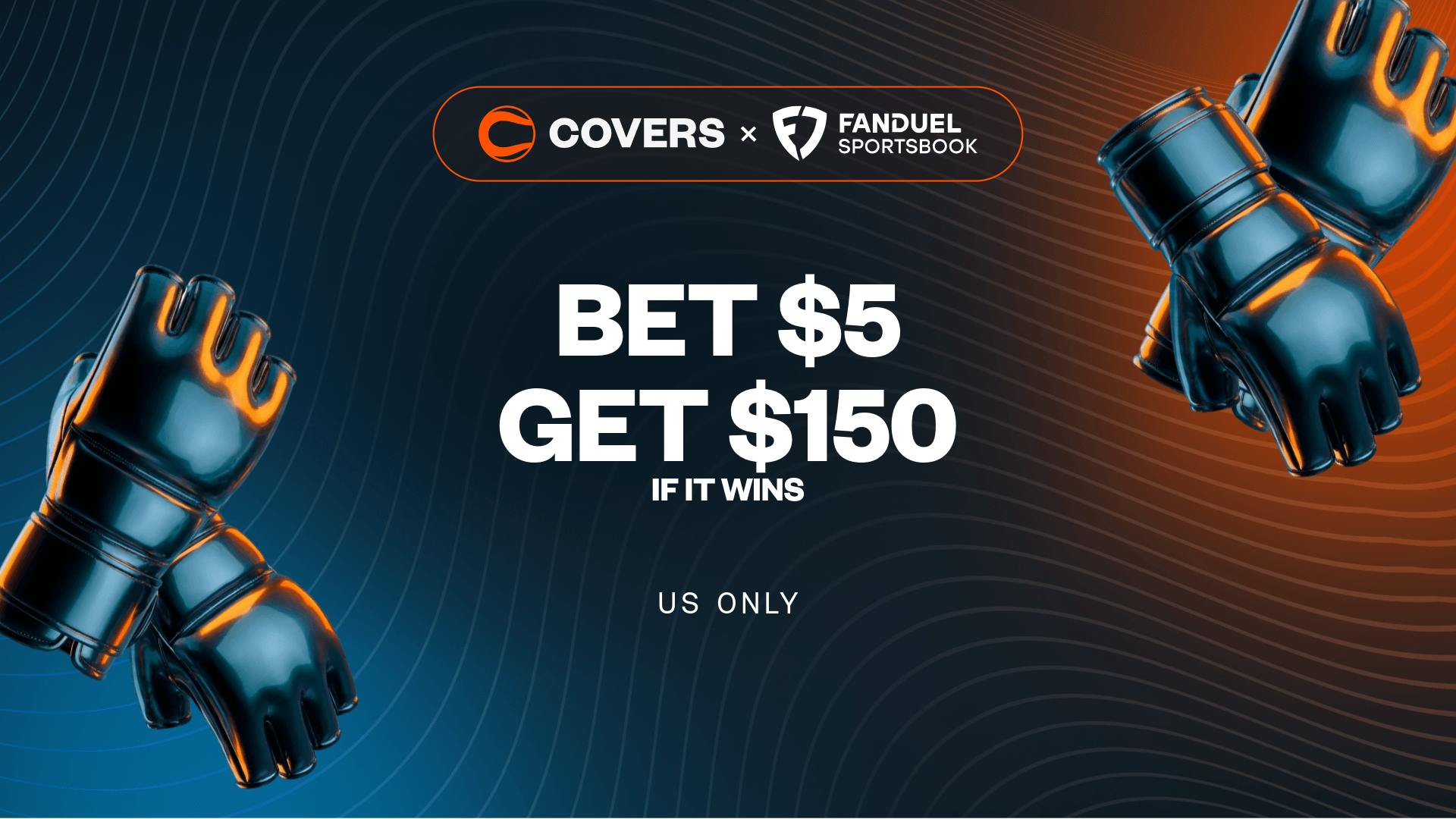 Bet $5, Get $150 Bonus Bets if it wins without needing a FanDuel promo code.