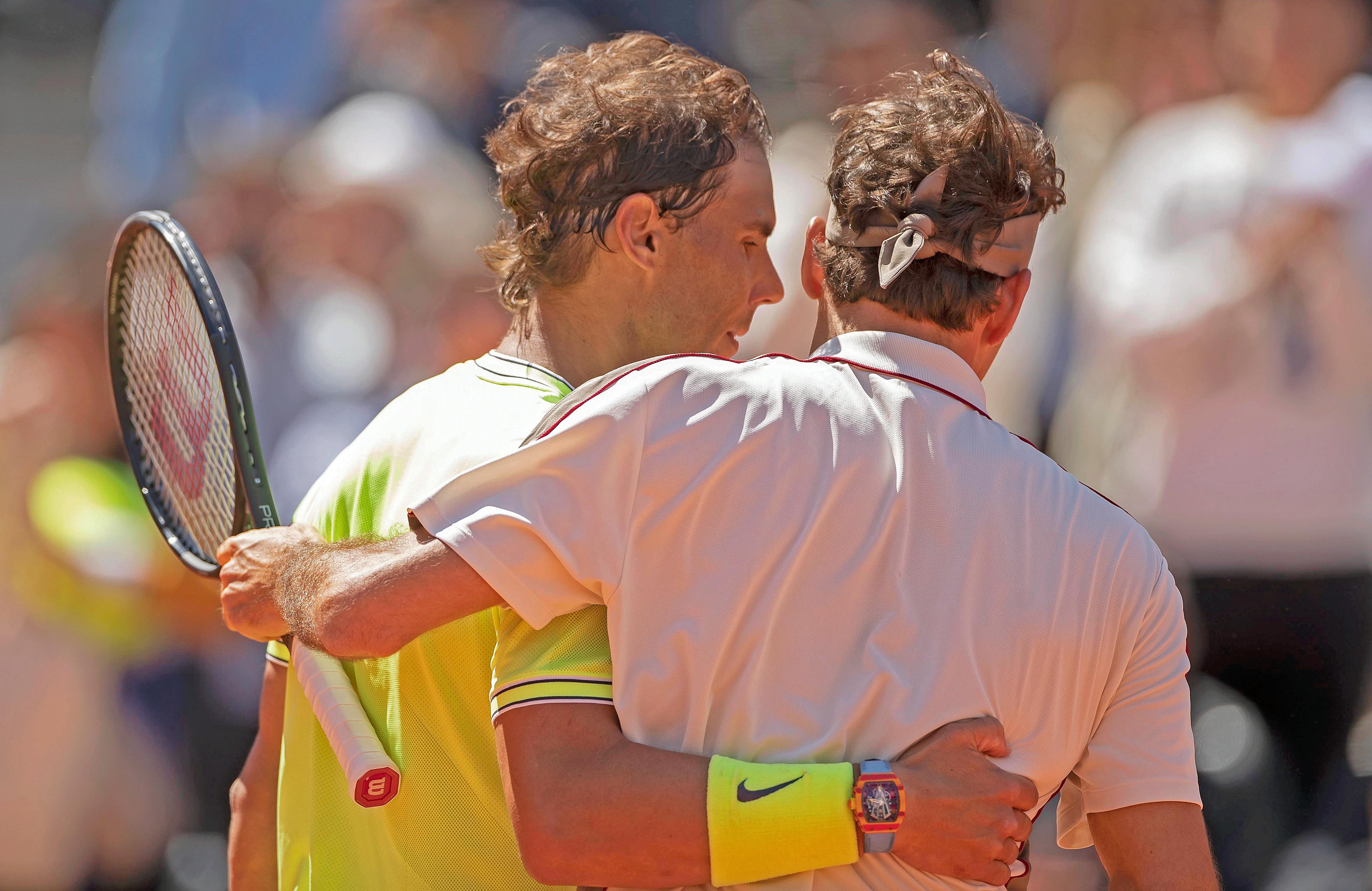 Roger Federer Rafael Nadal ATP Tennis