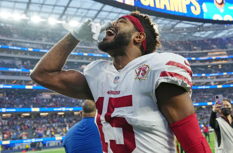 NFL Player Prop Bets for Divisional Round: Niners' No. 3 Keeps Producing