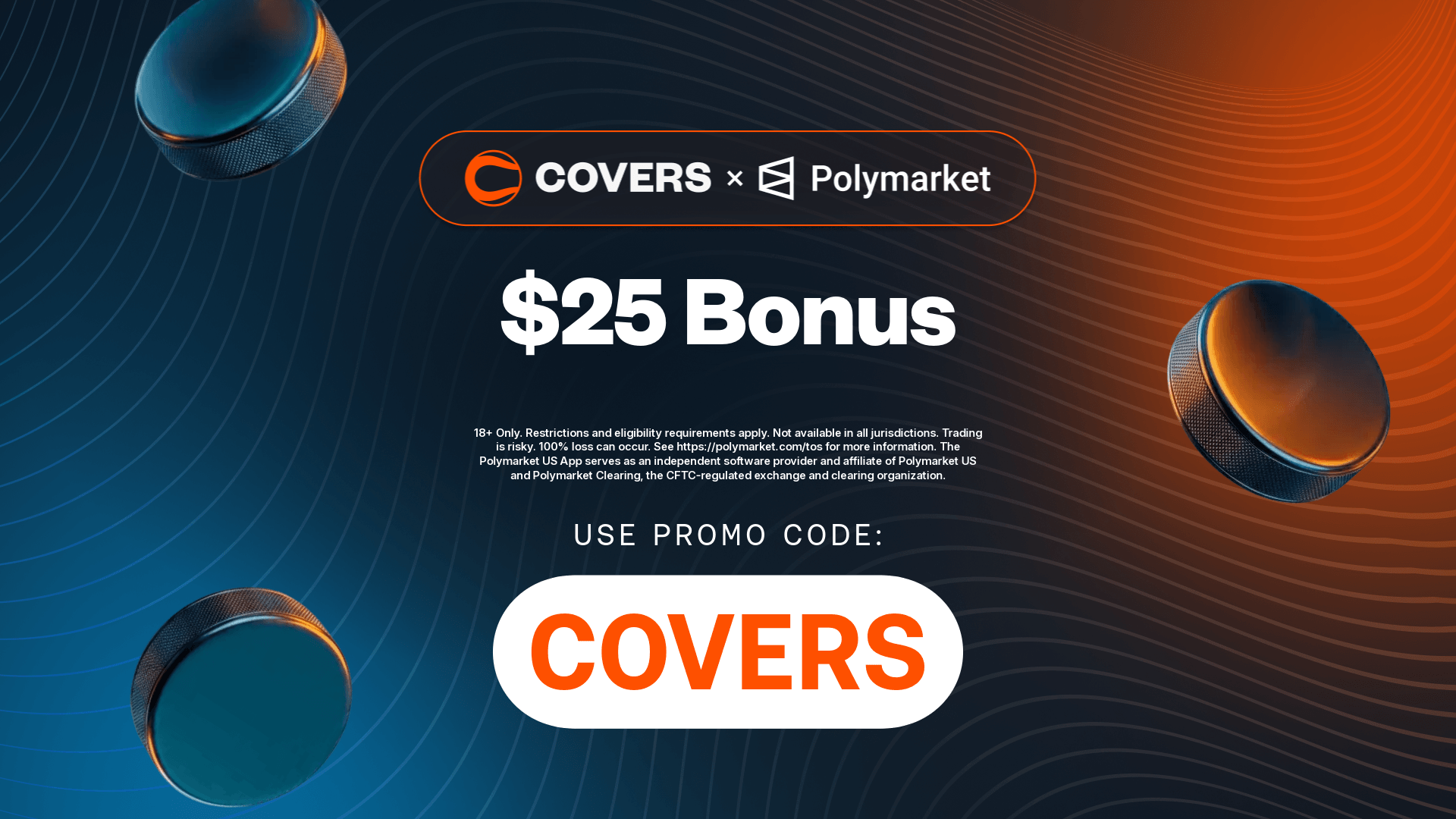 Get a $25 Bonus With Polymarket Referral Code COVERS.