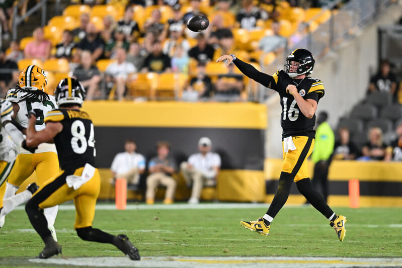 Drew Allar Pittsburgh Steelers NFL preseason