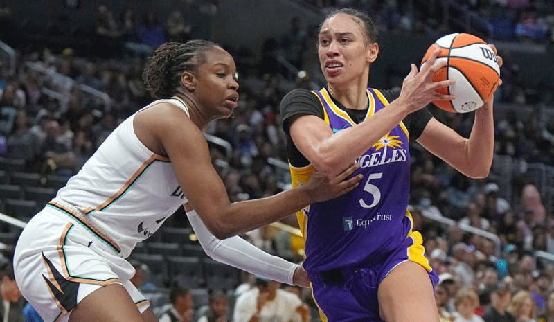 Dearica Hamby Los Angeles Sparks WNBA