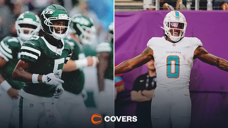 Dolphins vs Jets Predictions, Garrett Wilson, Ollie Gordon, NFL