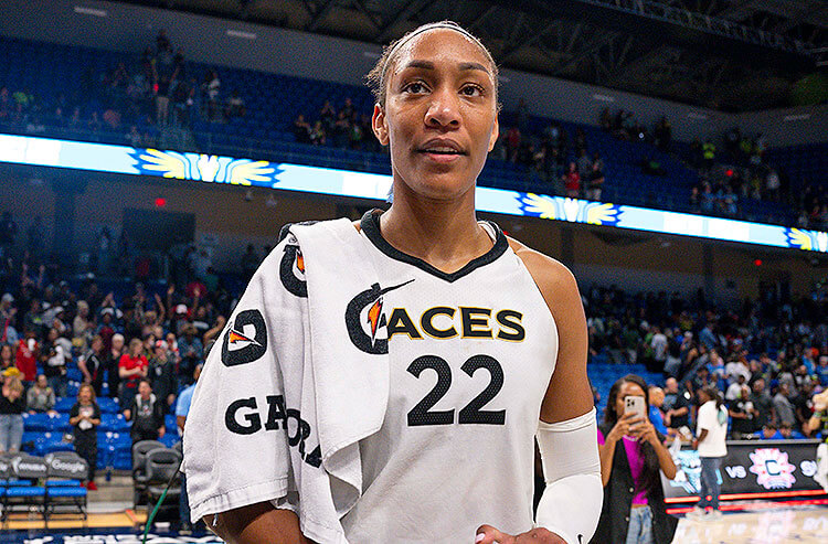 A’Ja Wilson Las Vegas Aces WNBA