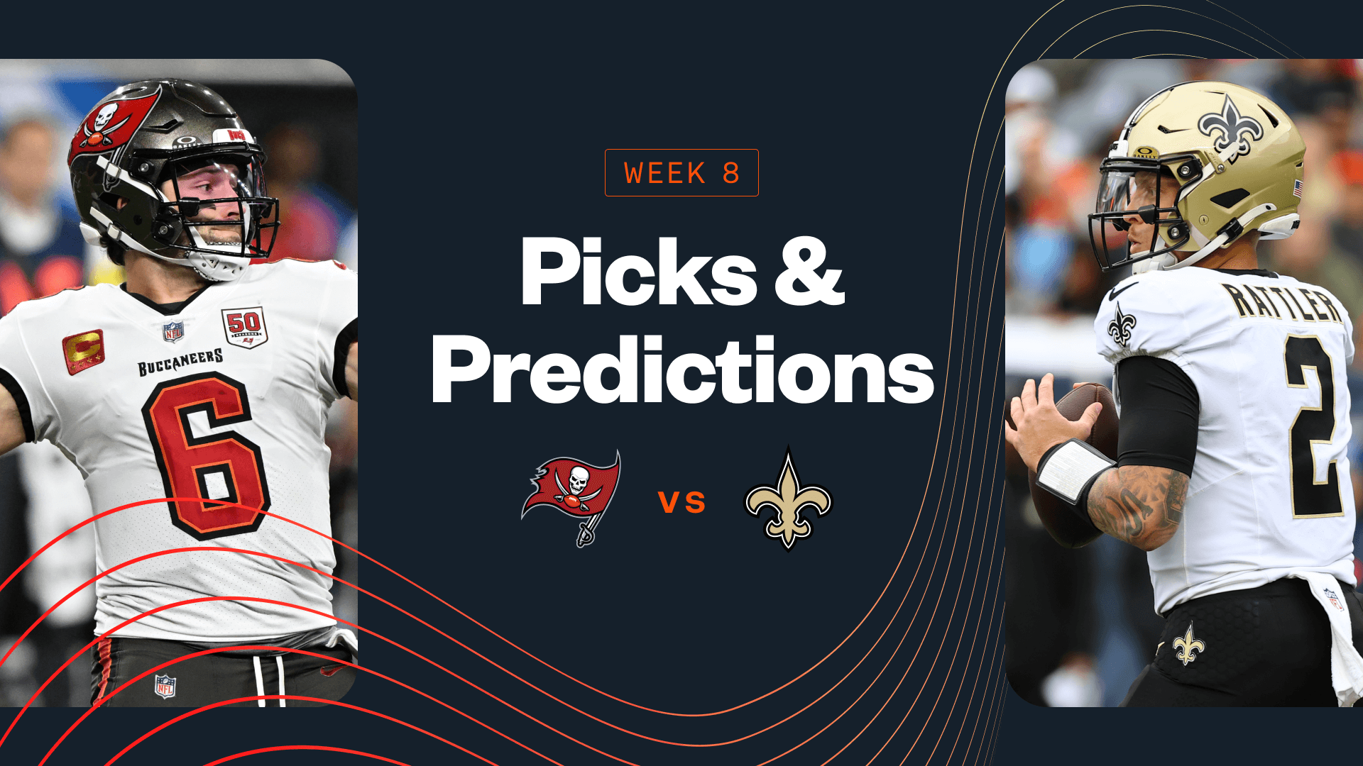 How To Bet - Buccaneers vs Saints Predictions, Picks & Best Bets for Today's NFL Week 8 Game