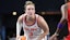 Connecticut Sun guard Marina Mabrey (3) looks to the basket for a shot against the Atlanta Dream.