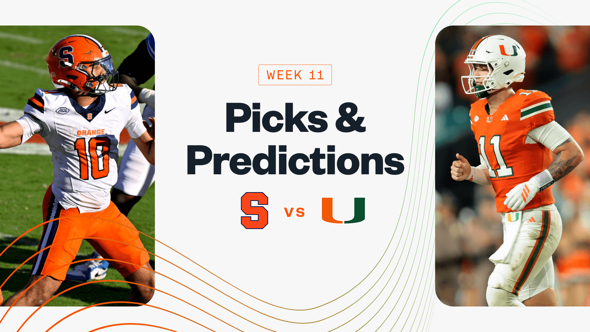 How To Bet - Syracuse vs Miami Prediction, Picks & Odds for Today — College Football Week 11