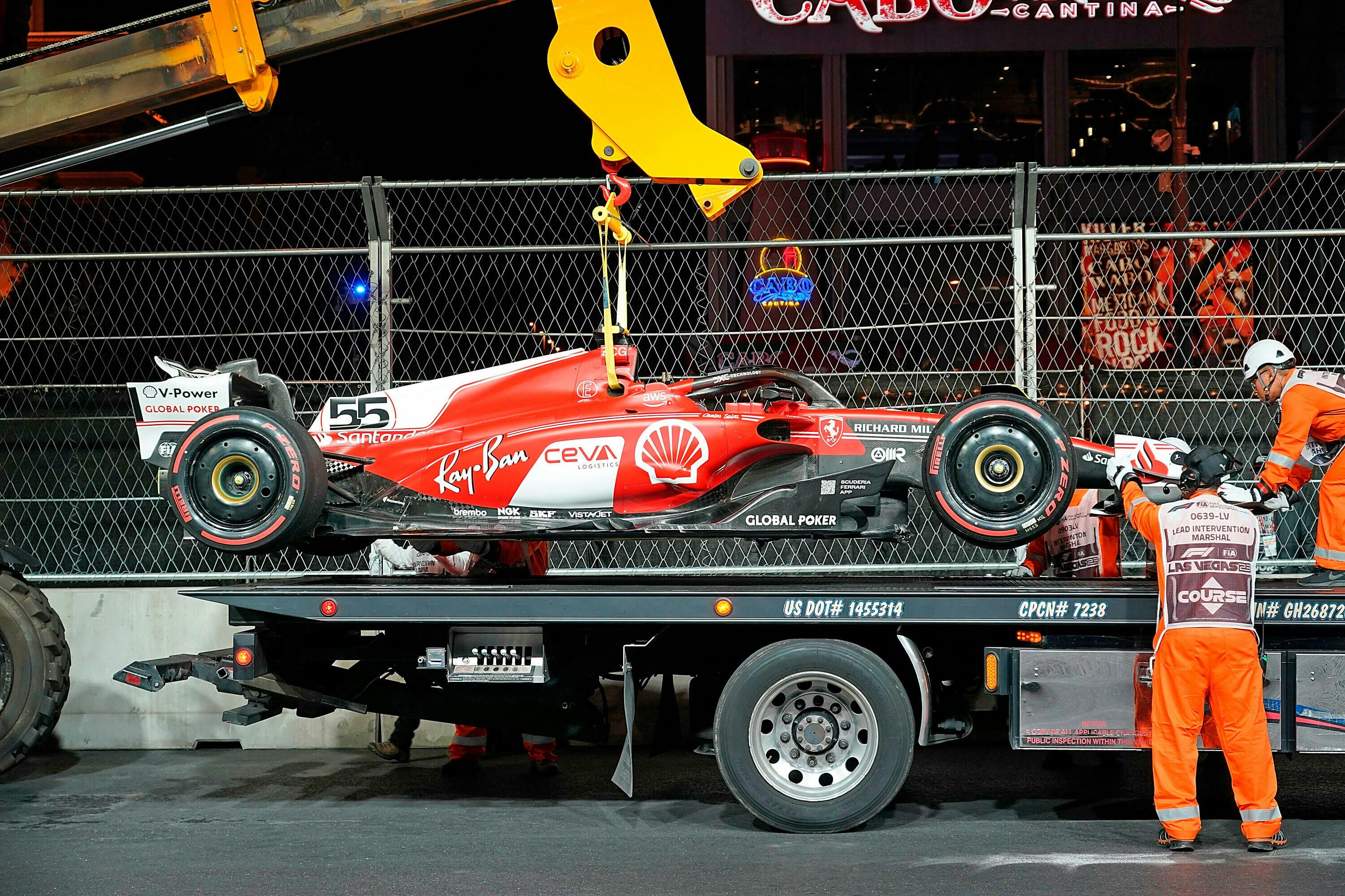 Carlos Sainz Vegas Grand Prix