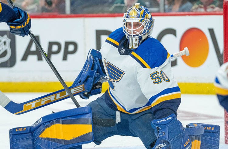 Jordan Binnington St. Louis Blues NHL