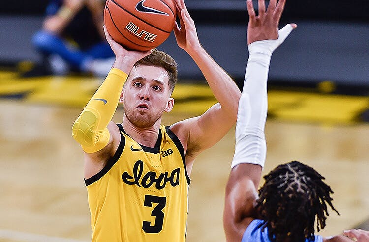 Iowa Hawkeyes Jordan Bohannon NCAA