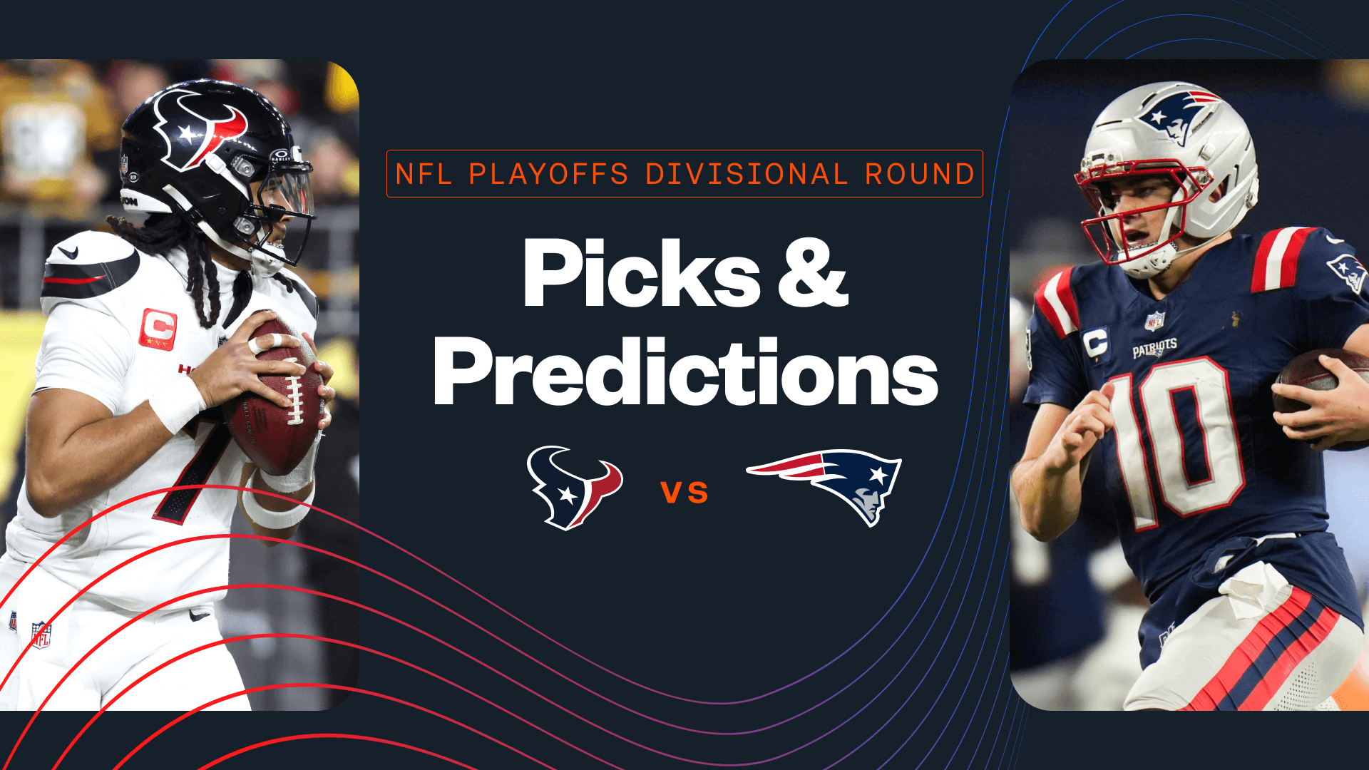 Texans vs Patriots Predictions, Picks & Best Bets for Tonight's AFC Divisional Round Game