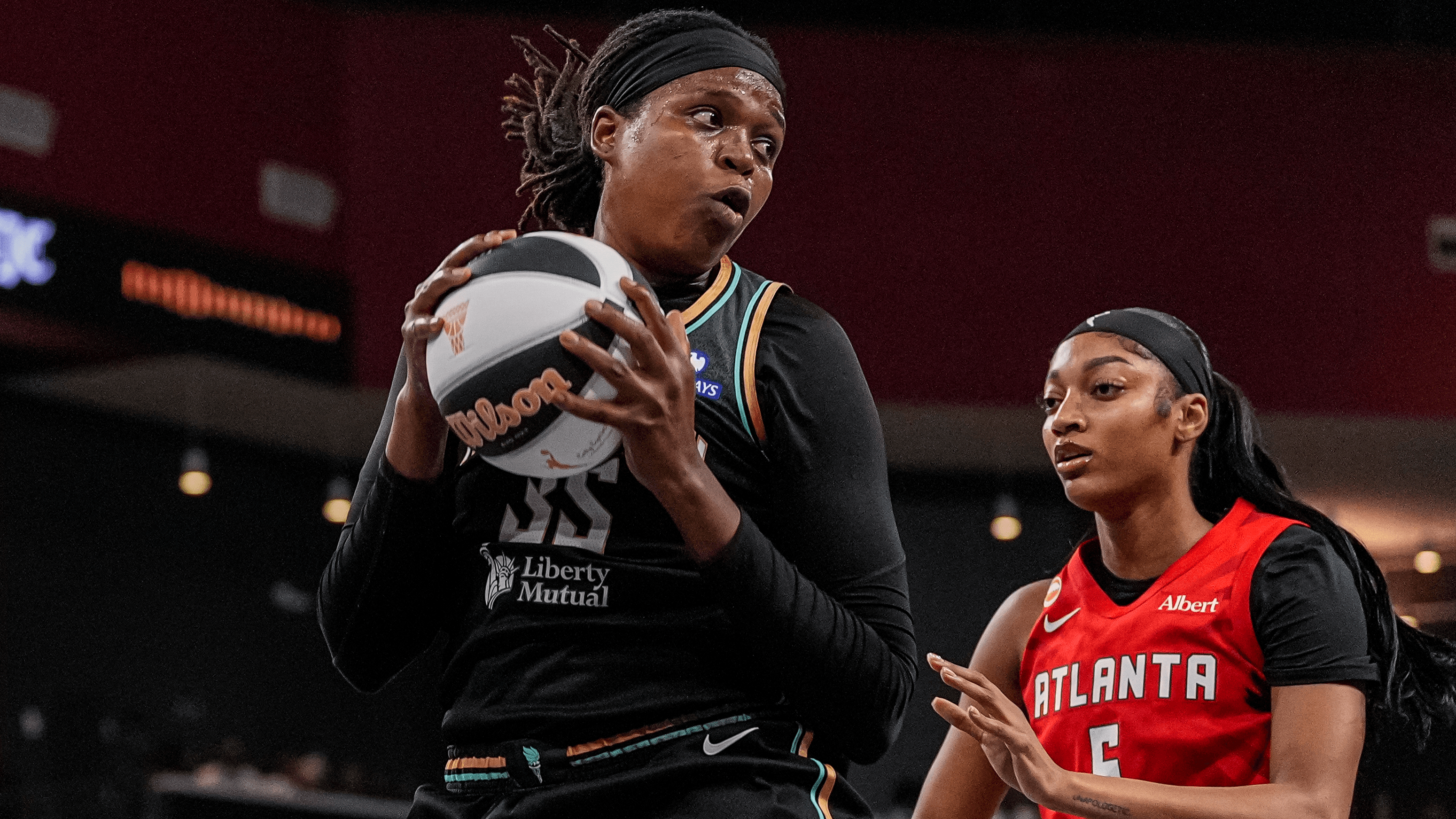 Jonquel Jones New York Liberty WNBA