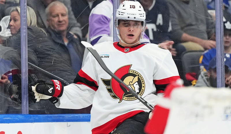 Tim Stutzle Ottawa Senators NHL