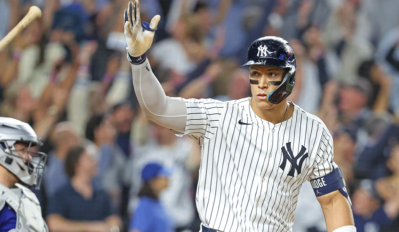 2026 MLB Home Run Title Odds: Aaron Judge Tops Early Field