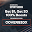 Get 20 100% profit boosts with Caesars Sportsbook promo code COVERS20X for Lakers vs Grizzlies NBA Cup. Bet $1, get boosted winnings!