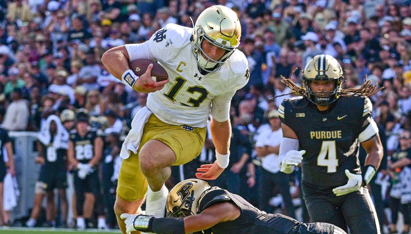 Riley Leonard Notre Dame Fighting Irish college football