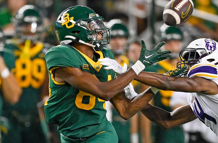 Jaylen Ellis Baylor Bears college football picks