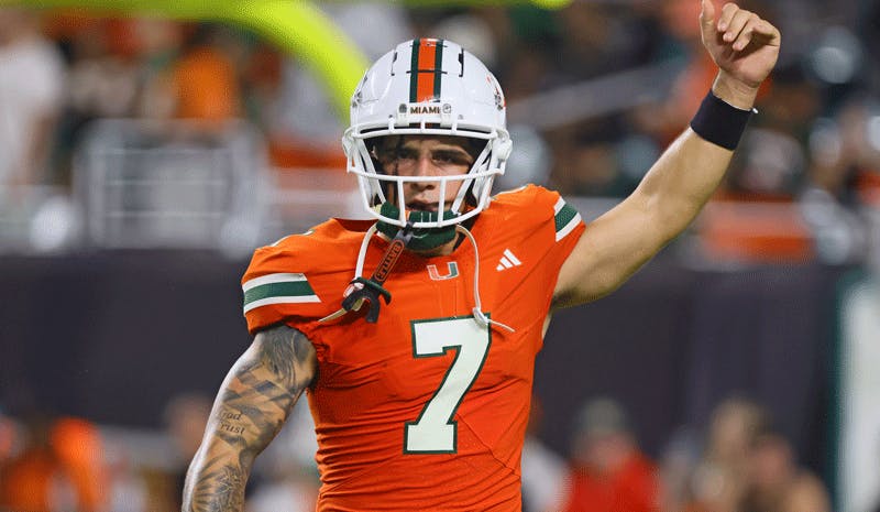 Xavier Restrepo Miami Hurricanes NCAAF