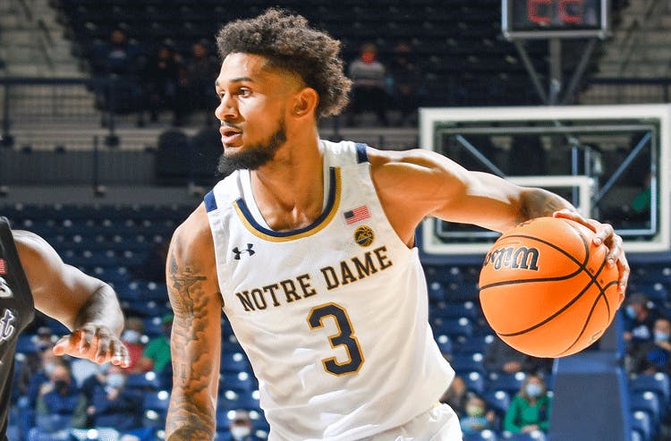 Prentiss Hubb Notre Dame College Basketball