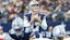 Dallas Cowboys place kicker Brandon Aubrey (17) gets ready to kick during the first half against the Washington Commanders at AT&T Stadium.