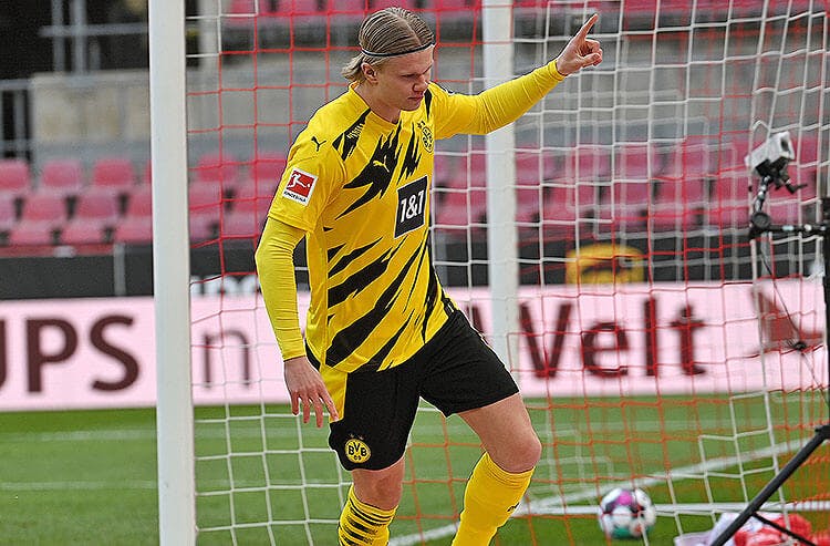 Erling Haaland Borussia Dortmund Champions League