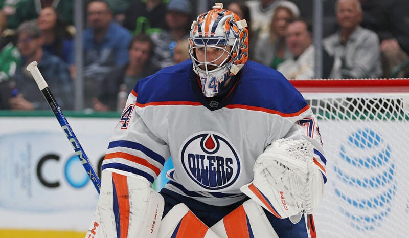 Stuart Skinner Edmonton Oilers NHL