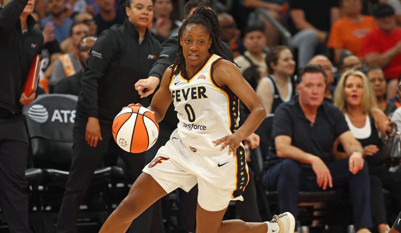 Kelsey Mitchell Indiana Fever WNBA