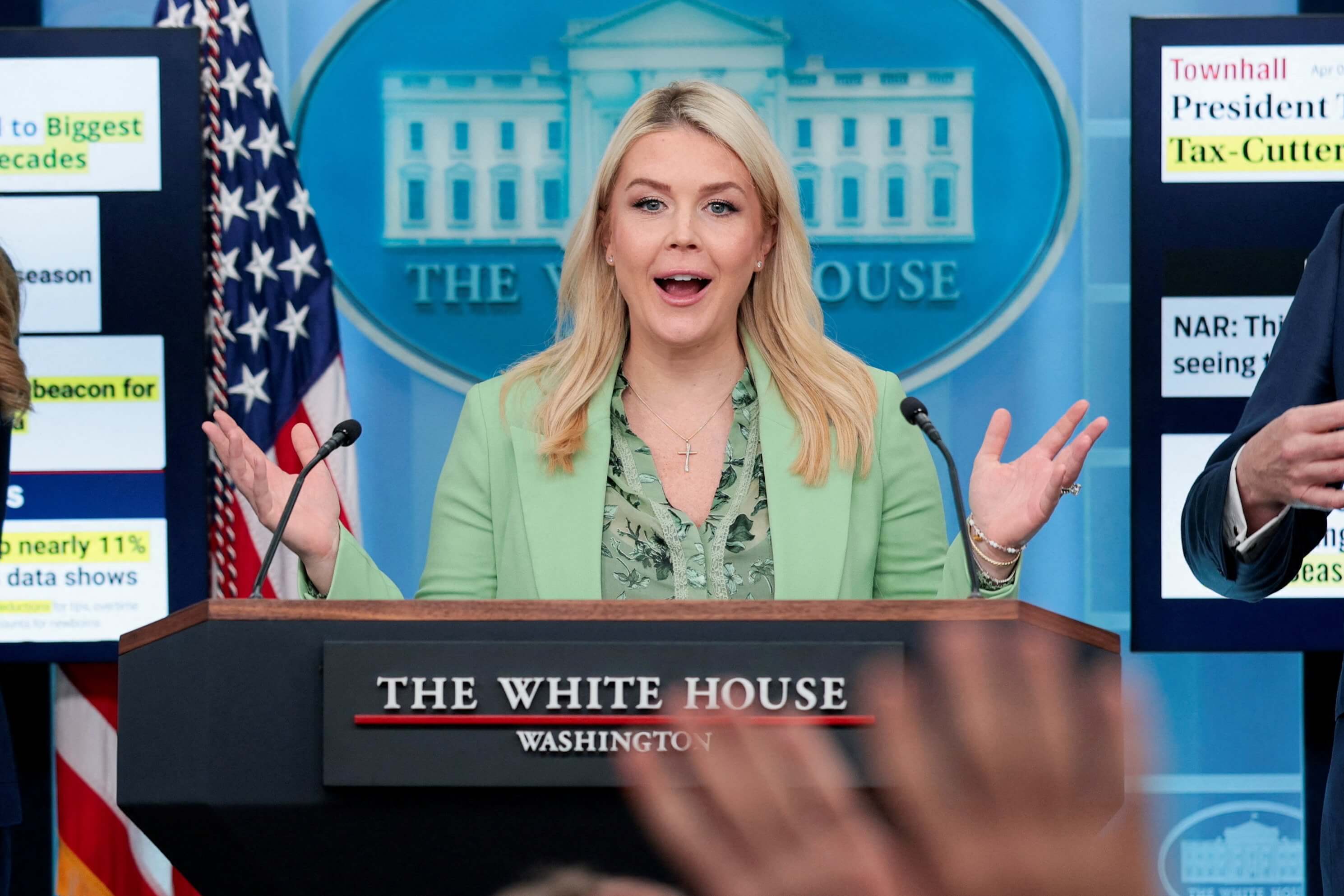 How To Bet - Next Trump Press Secretary Odds: Anna Kelly &  Scott Jennings Lead Board