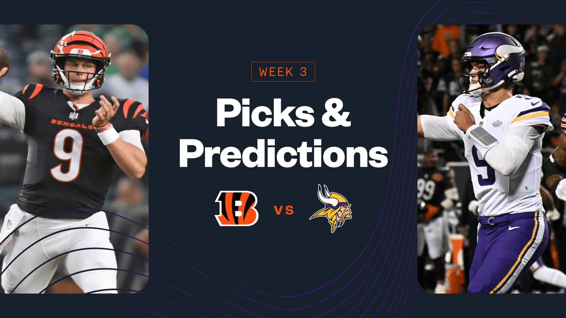 How To Bet - Bengals vs Vikings Predictions, Picks & Best Bets for NFL Week 3 Today