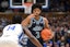 Maine Black Bears guard Jaden Clayton (3) calls a play during the first half against the Duke Blue Devils at Cameron Indoor Stadium. Mandatory Credit: Zachary Taft-Imagn Images