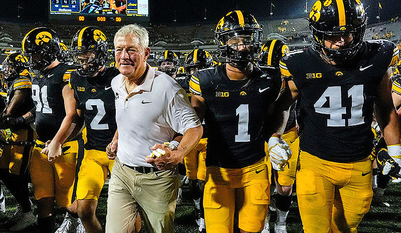 Kirk Ferentz Iowa Hawkeyes college football