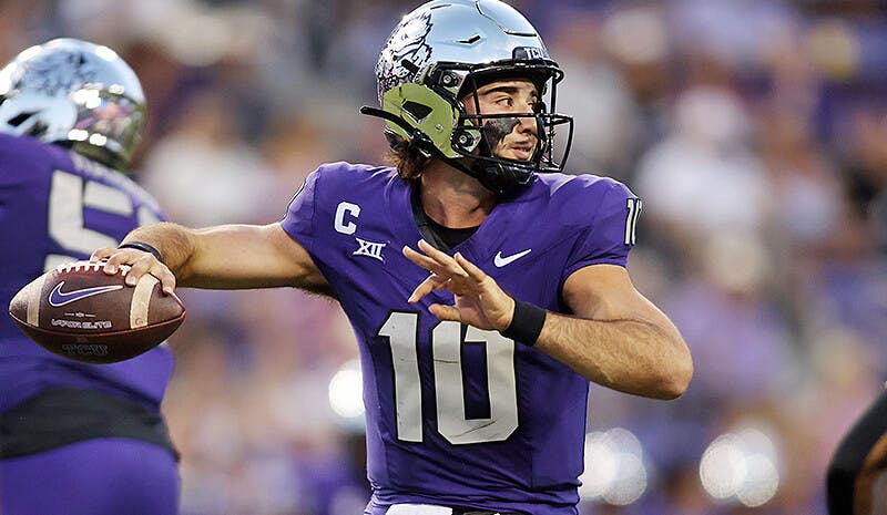 Josh Hoover TCU Horned Frogs college football