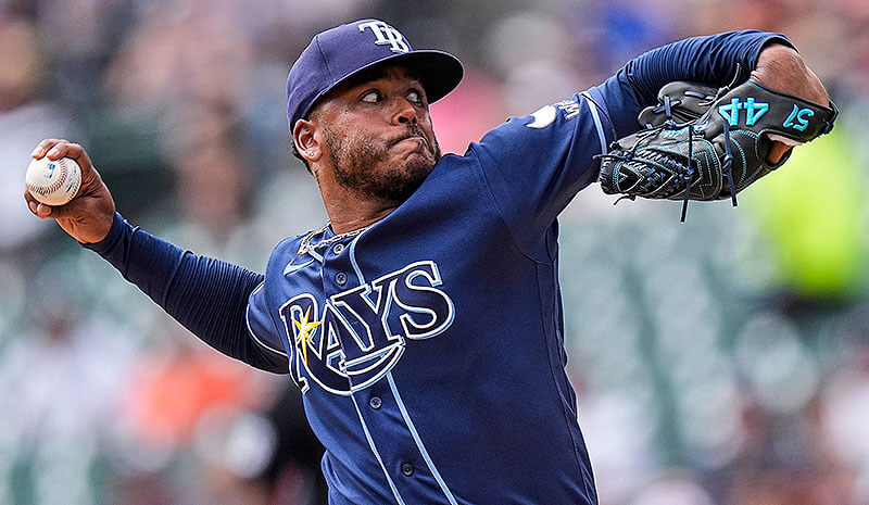 Freddy Peralta Tampa Bay Rays MLB