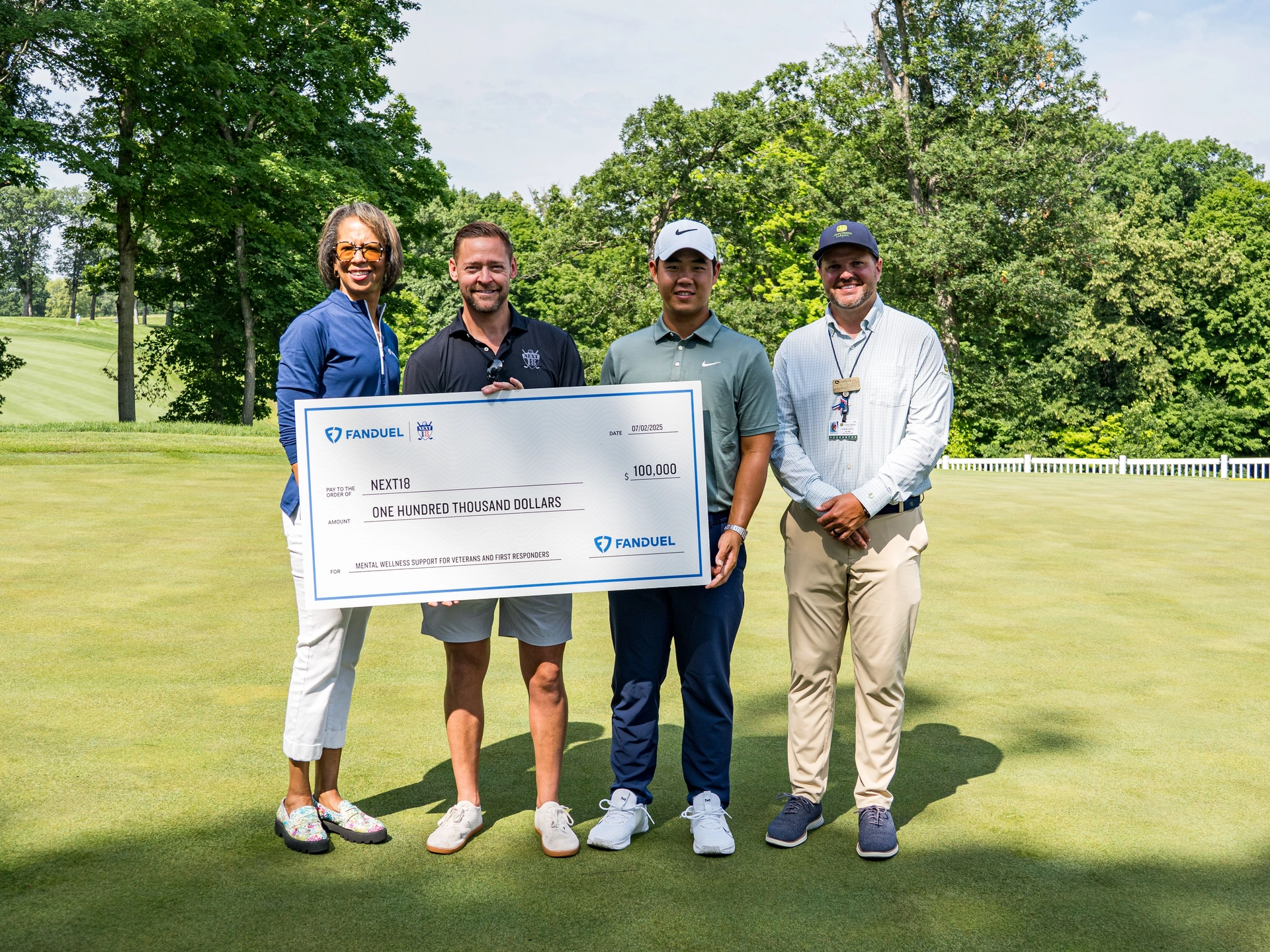 How To Bet - FanDuel Donates $100K to Support Veterans’ Mental Health at John Deere Classic