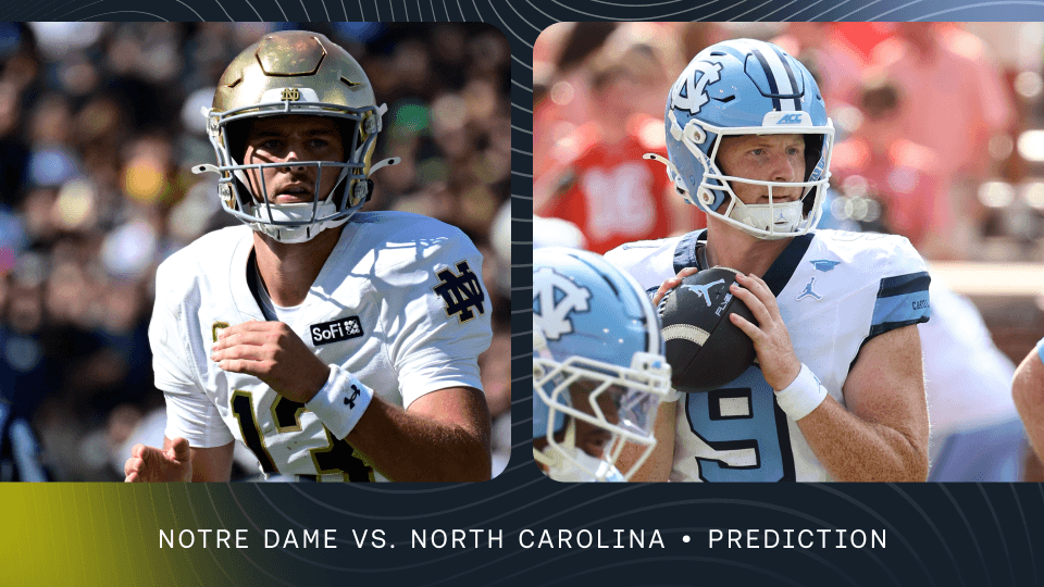 Notre Dame vs North Carolina Prediction, Picks & Odds for Today's College Football Week 5 Game