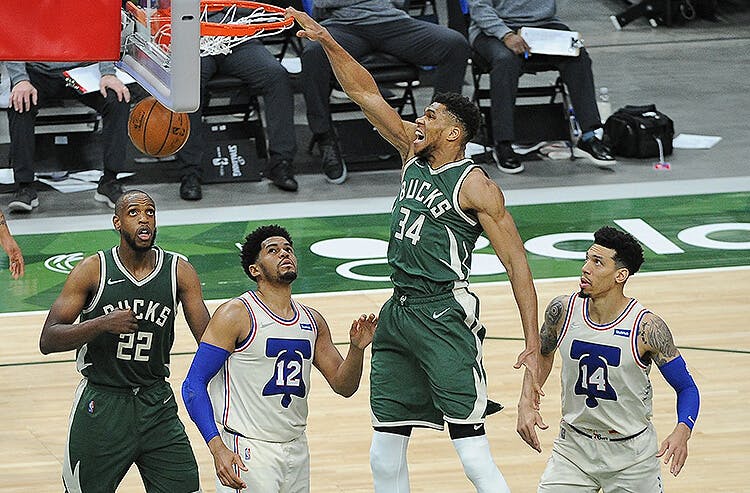 Giannis Antetokounmpo Milwaukee Bucks NBA