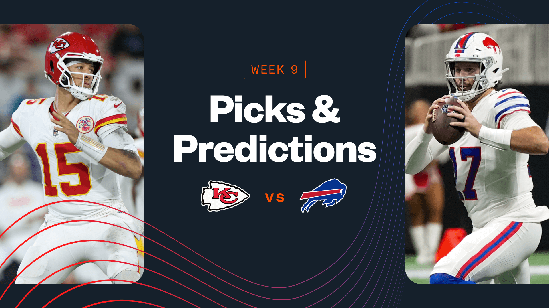 Chiefs vs Bills Predictions, Picks & Best Bets for NFL Week 9 Today