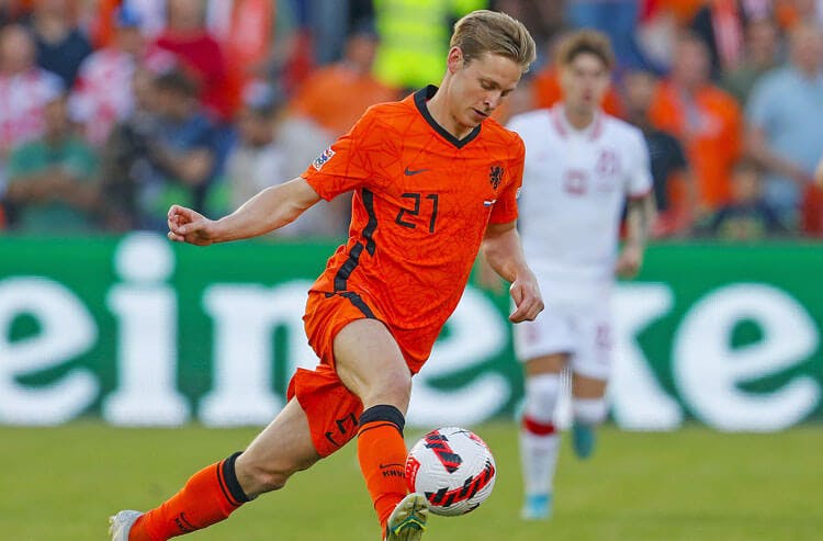 Frenkie de Jong Netherlands soccer team