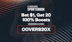 Caesars Sportsbook Promo Code 'COVERS20X': Get 20 Bet Boosts Back When You Bet On Lakers vs Timberwolves