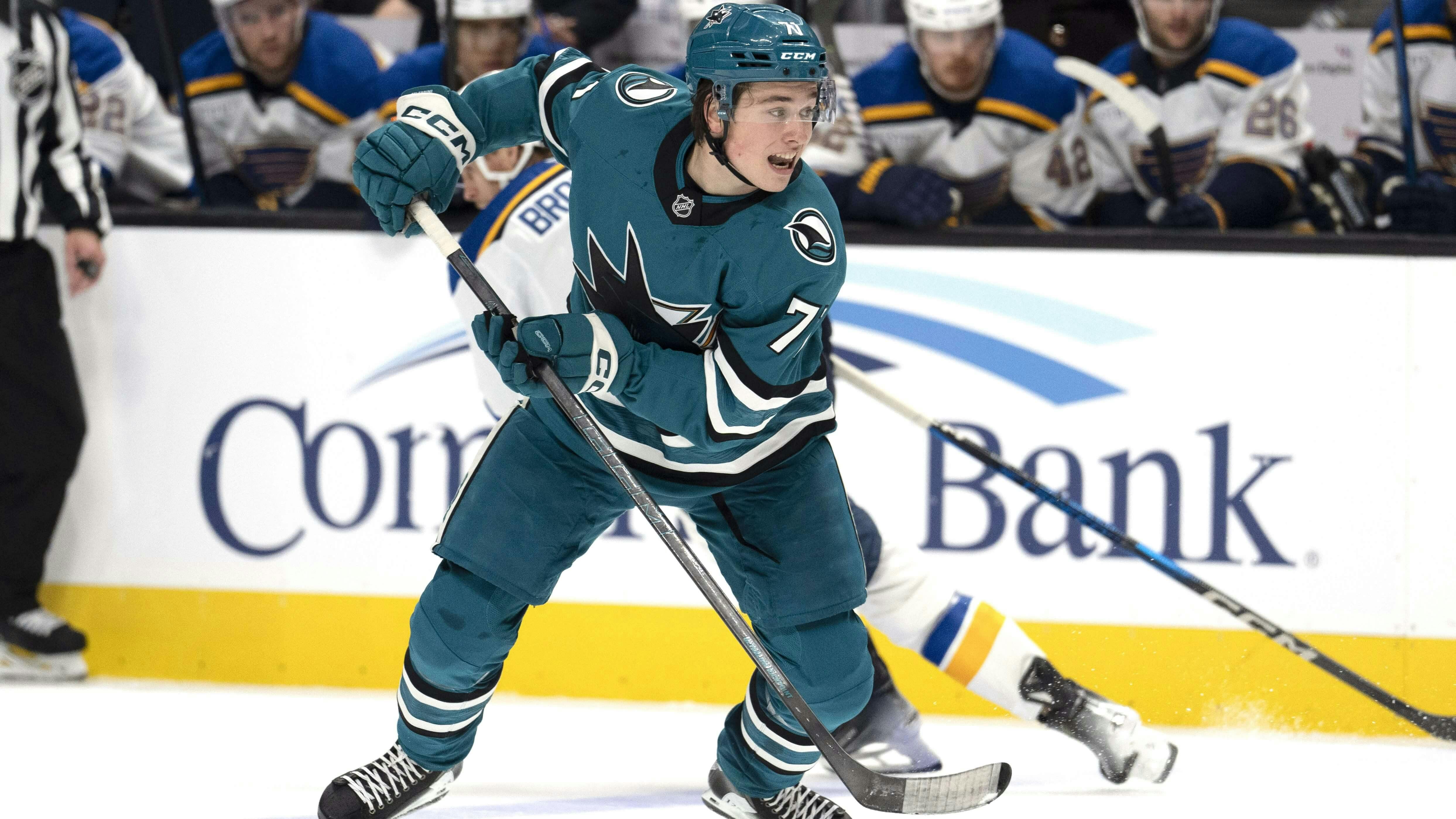 Macklin Celebrini San Jose Sharks NHL