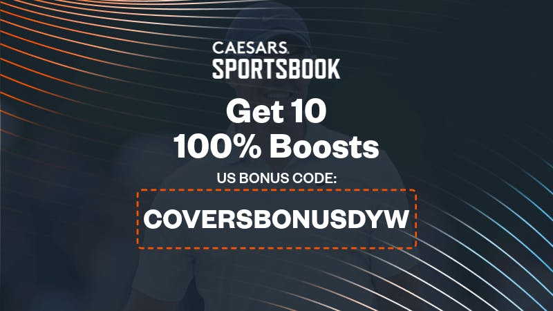 ⛳ Caesars Sportsbook Promo Code 'COVERSBONUSDYW': Get 10 Boosts With a $1 PGA Championship Bet
