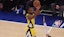Indiana Pacers forward Aaron Nesmith (23) shoots a three point shot against New York Knicks.