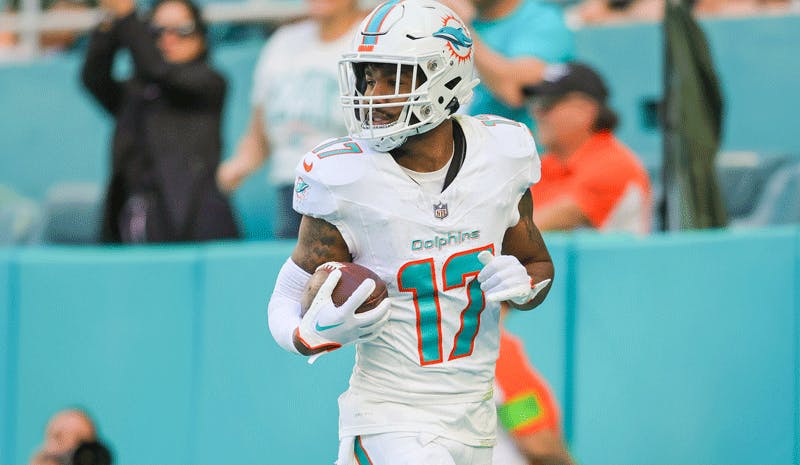 Jaylen Waddle Miami Dolphins NFL