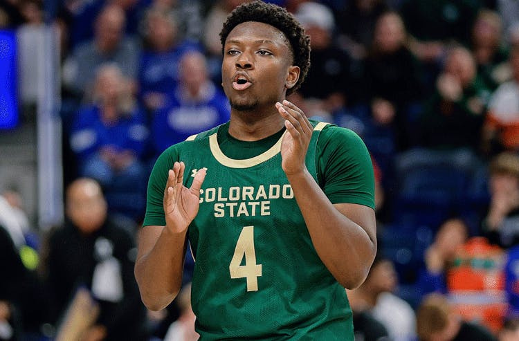 Isaiah Stevens Colorado State Rams NCAA College Basketball