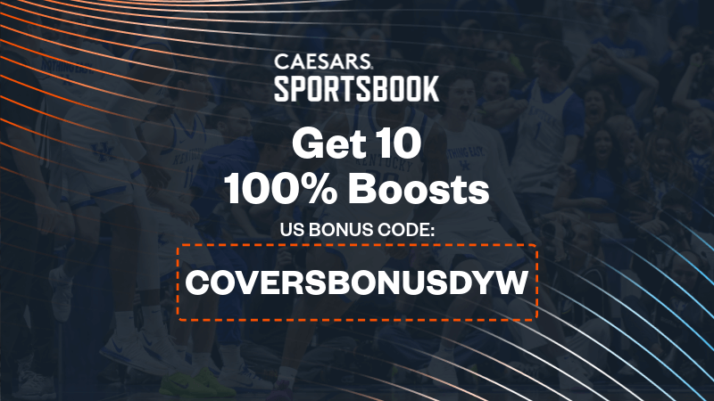 Caesars Sportsbook promo code for Friday's March Madness Slate