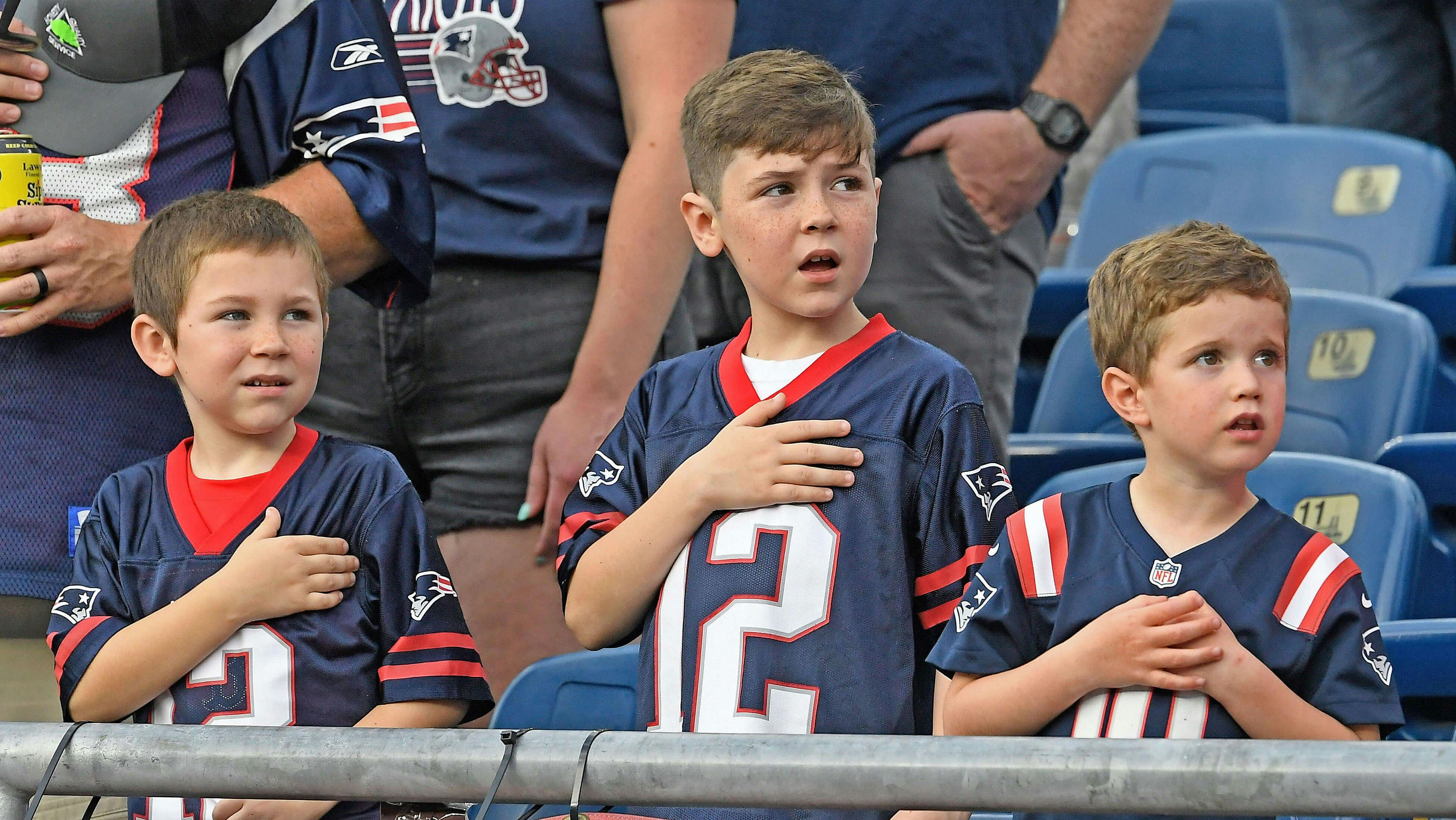 Young New England Patriots Fans